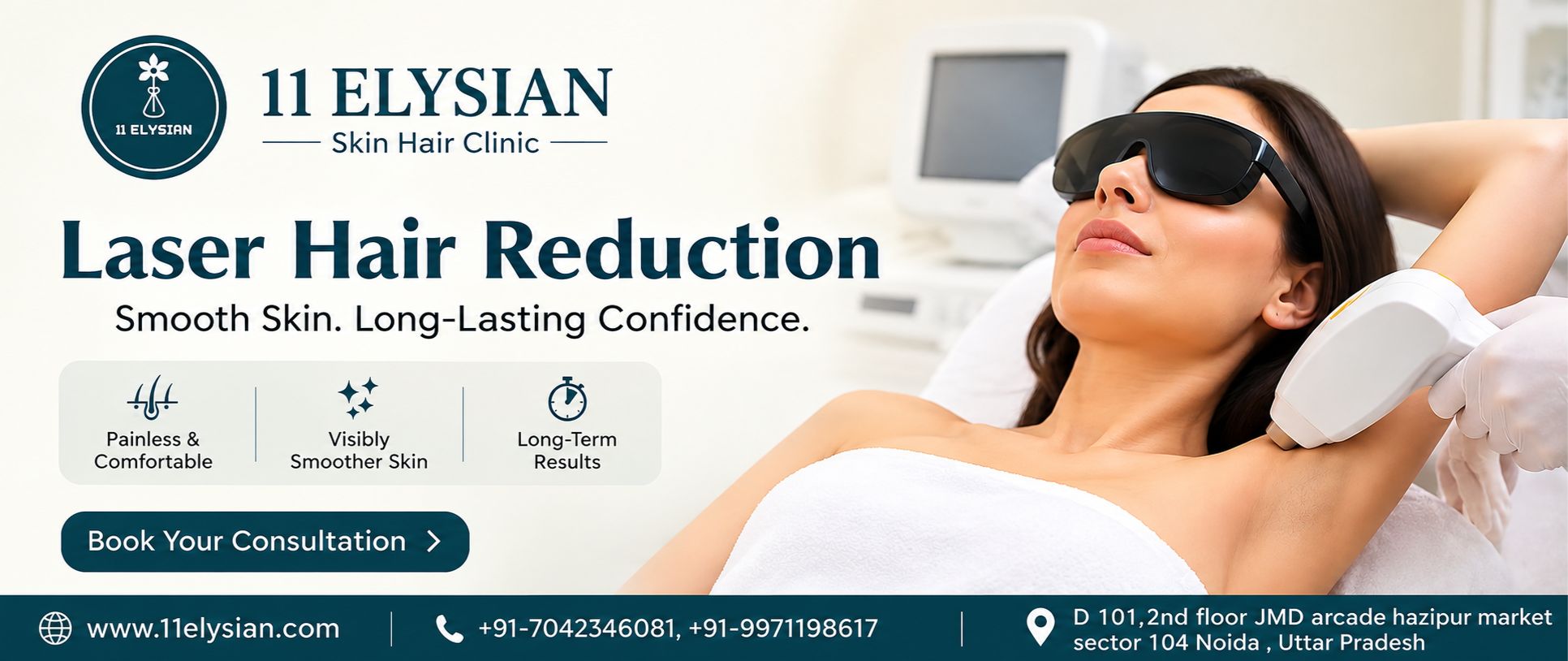 Laser Hair Reduction Near Sector 50, Noida
